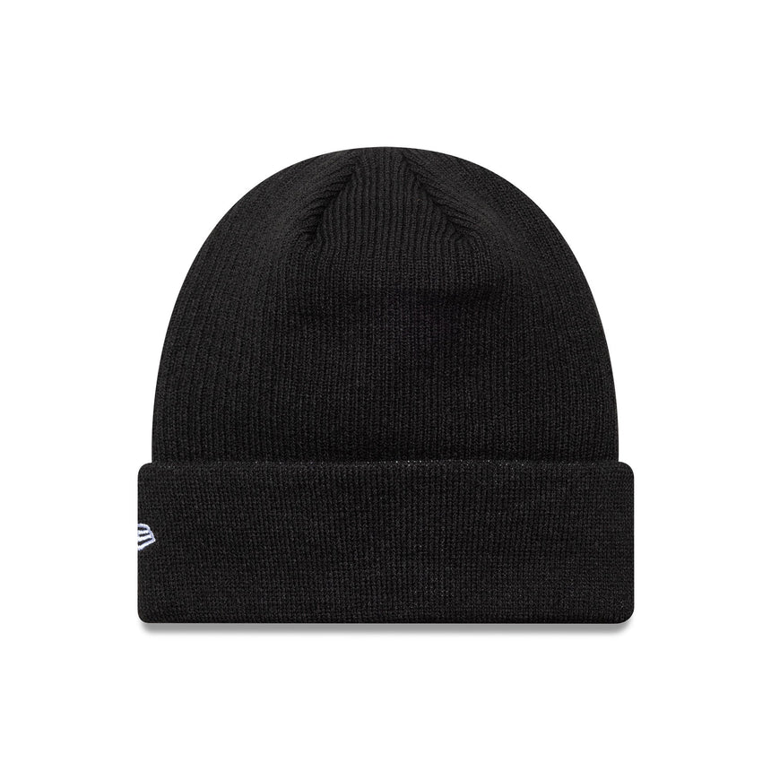 șapcă beanie a Las Vegas Raiders, logotip cu text, New Era, negru
