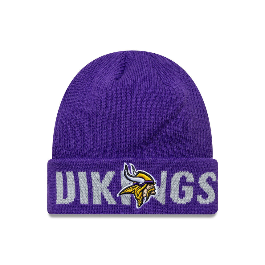 căciulă Minnesota Vikings, wordmark, mov
