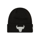 Căciulă tricotată Chicago Bulls, Craft, metalizată, New Era, neagră