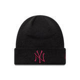 Căciulă tricotată New York Yankees, esențial pentru ligă, New Era, negru