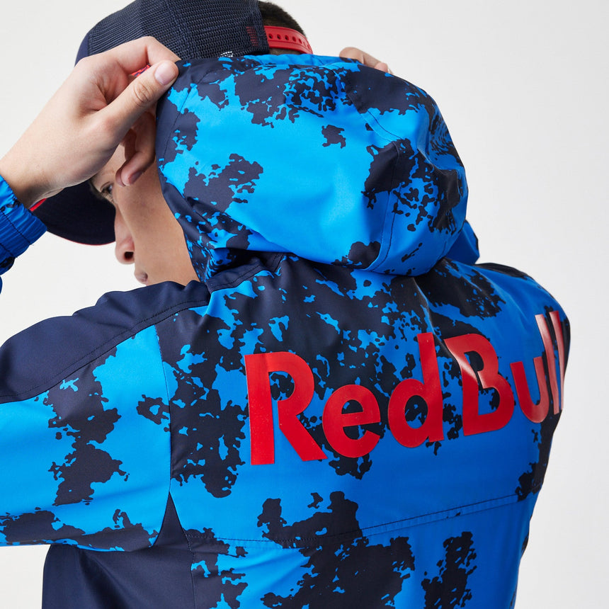 Geacă Red Bull Racing Windrunner, New Era, camuflaj, albastru