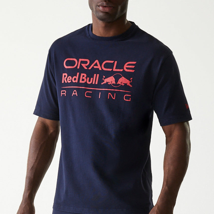 Tricou Red Bull Racing, oversize, New Era, albastru închis