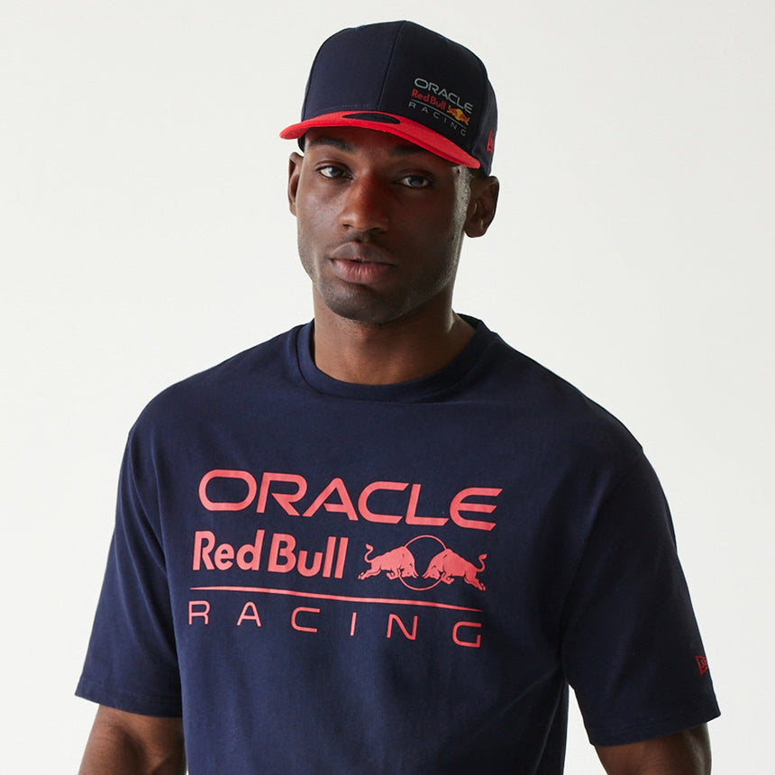 Tricou Red Bull Racing, oversize, New Era, albastru închis