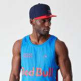 Tricou fără mâneci Red Bull Racing, New Era, din plasă pentru baschet, albastru