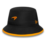 McLaren x Reiss pălărie bucket, de sezon, cu croială conică, New Era, 9FORTY, negru
