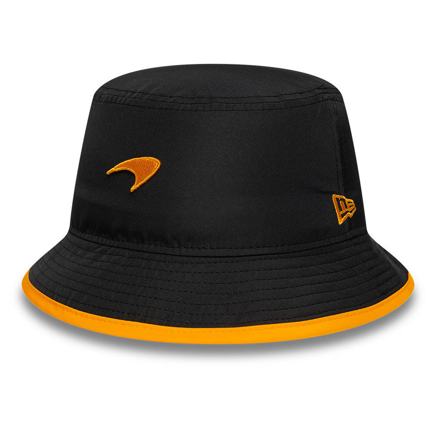 McLaren x Reiss pălărie bucket, de sezon, cu croială conică, New Era, 9FORTY, negru