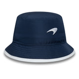 Pălărie tip bucket McLaren x Reiss, sezonieră, conică, New Era, 9FORTY, albastră