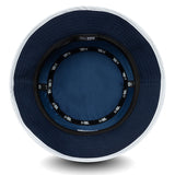 Pălărie tip bucket McLaren x Reiss, sezonieră, conică, New Era, 9FORTY, albastră