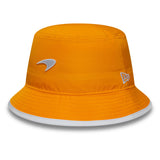 Pălărie bucket McLaren x Reiss, sezonieră, conică, New Era, 9FORTY, portocaliu