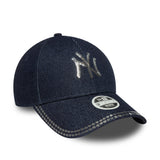Șapcă New York Yankees, paiete, New Era, 9FORTY, model albastru, albastru