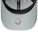 șapcă New York Yankees, metalică, New Era, 9FORTY, pentru femei, argintie