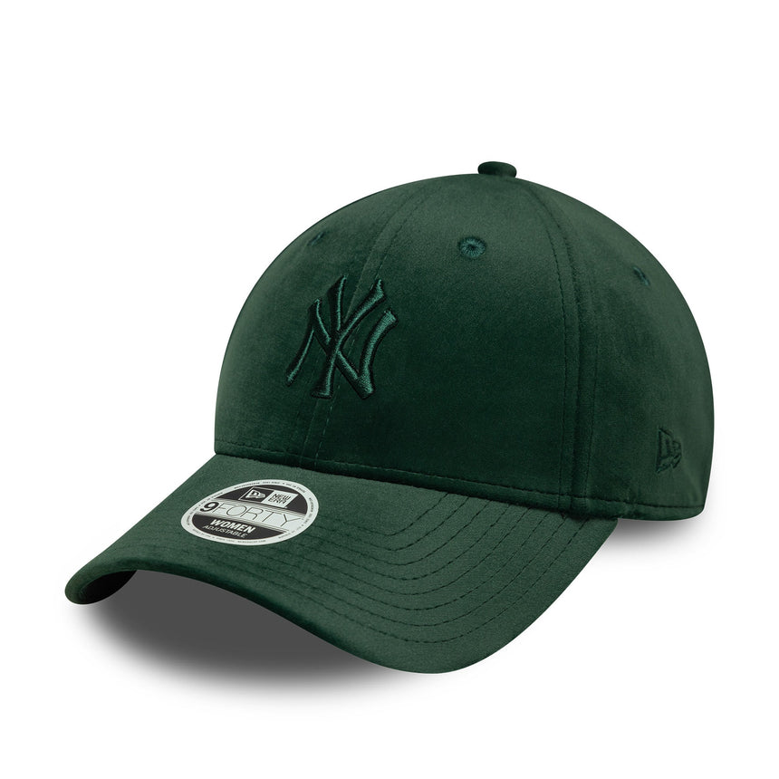 Șapcă New York Yankees, femei, velur, 9FORTY, New Era, verde
