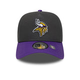 Șapcă Minnesota Vikings, A-Frame, New Era, gri