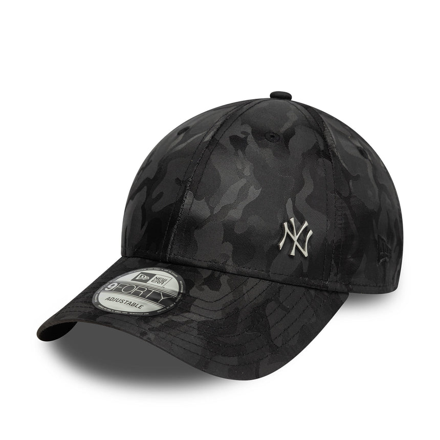 șapcă New York Yankees, pin impecabil, New Era, 9FORTY, camuflaj, negru