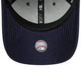 șapcă New York Yankees, text pe vizor, New Era, 9FORTY, albastru,