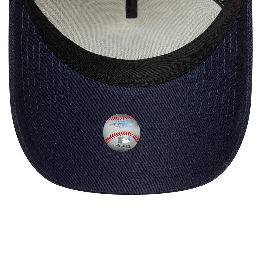 Șapcă New York Yankees, patch decorativ, New Era, 9FORTY, A-frame, bej