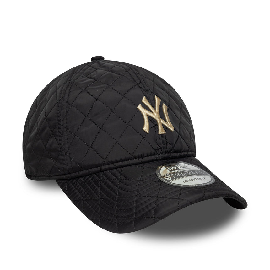 șapcă New York Yankees, căptușită, New Era, 9TWENTY, negru, gri