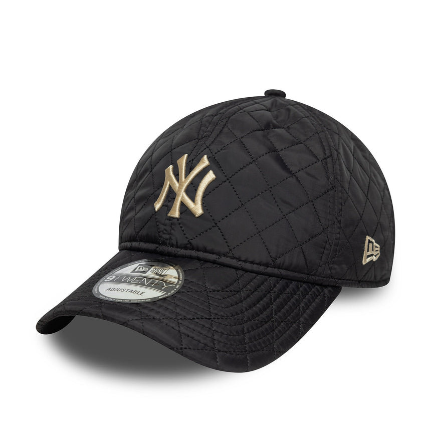 Șapcă New York Yankees matlasată, New Era, 9TWENTY, neagră, gri