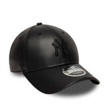 șapcă New York Yankees, emblemă clasică, New Era, 9FORTY, neagră