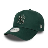 New York Yankees șapcă, cadru conturat, New Era, 9FORTY, mono-ton, verde