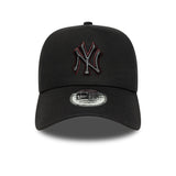 șapcă New York Yankees, pin contur, New Era, 9FORTY, negru