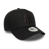 Șapcă New York Yankees, pin cu contur, New Era, 9FORTY, negru