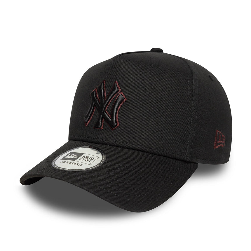 Șapcă New York Yankees, pin cu contur, New Era, 9FORTY, negru
