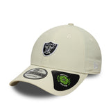 Șapcă Las Vegas Raiders, din materiale reciclate, 9FORTY, New Era, gri