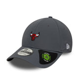 Șapcă Chicago Bulls, din materiale reciclate, 9FORTY, New Era, gri