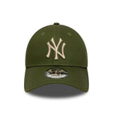 șapcă New York Yankees, simplă, New Era, 9FORTY, verde