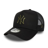 Șapcă trucker New York Yankees, esențială pentru ligă, RIG, neagră