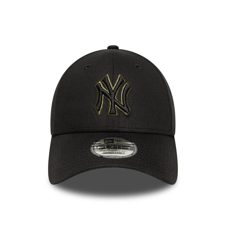 Șapcă New York Yankees, CONTURUL ECHIPEI, New Era, 9FORTY, contur, negru