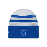 Șapcă beanie Visa RB, de echipă, Isack Hadjar, cu tiv tricotat, New Era, multicolor