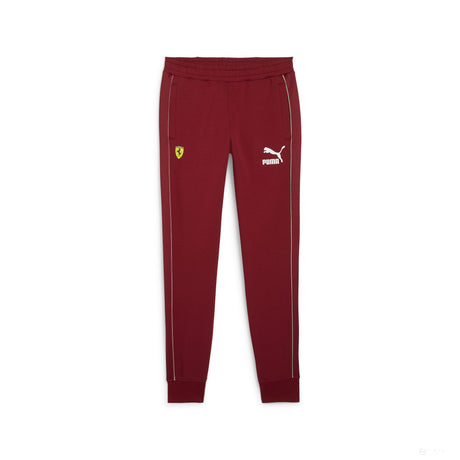 Ferrari pantalon, Puma, Race Iconic T7 Track, rosu intens - FansBRANDS®