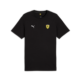 Ferrari tricou, Puma, race colored shield, negru