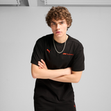 Tricou grafic F1, Puma, Essential+, croială lejeră, negru 🔥