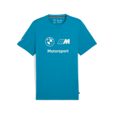 Tricou cu logo BMW, Puma, Essential, MMS, albastru 🔥