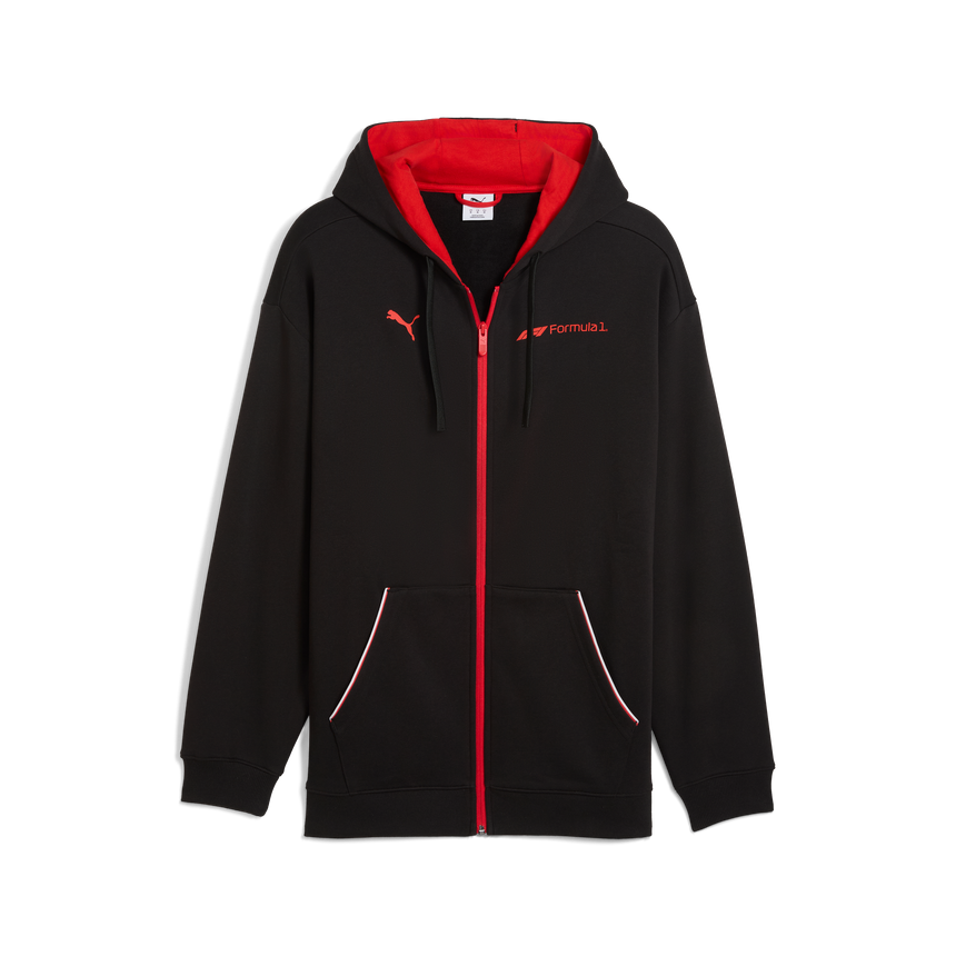 Hanorac F1, Puma, Essential+, cu fermoar complet, negru 🔥