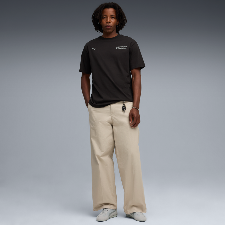 Tricou Ferrari, Puma, stil de viață, negru 🔥