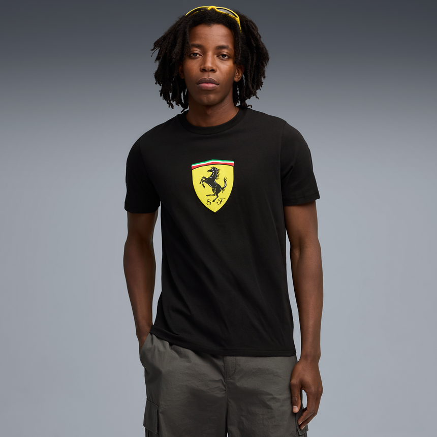 Tricou Ferrari, Puma, îmbrăcăminte sport, negru 🔥