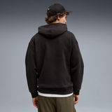 Hanorac Ferrari, Puma, îmbrăcăminte sport, logo cu scut, negru 🔥