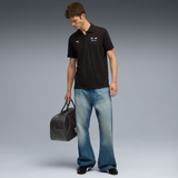 Polo jaquard BMW, Puma, MMS, negru 🔥