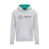 Pulover de Barbat, Mercedes Team Logo, Gri, 2022 - FansBRANDS®