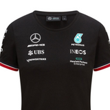 Women's T-Shirt, Mercedes, Black, 2021