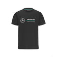 Tricou de Barbat, Mercedes Large Logo, Negru, 2022 - FansBRANDS®
