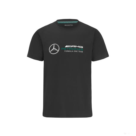 Tricou de Copil, Mercedes Large Logo, Negru, 2022 - FansBRANDS®