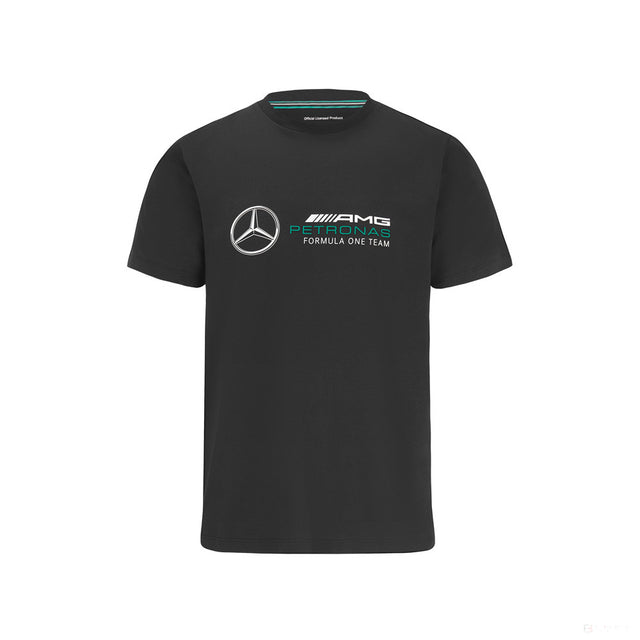 Tricou de Copil, Mercedes Large Logo, Negru, 2022 - FansBRANDS®