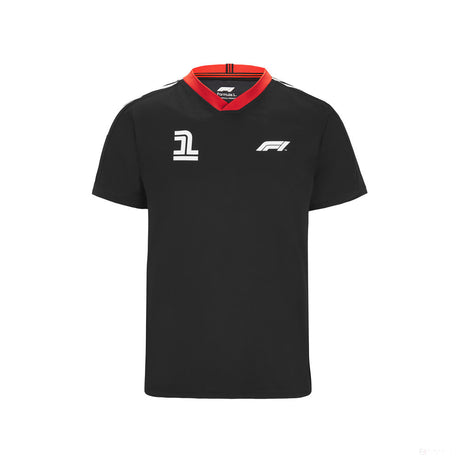 Tricou de Barbat, Formula 1 Soccer Fanwear, Negru, 2022 - FansBRANDS®