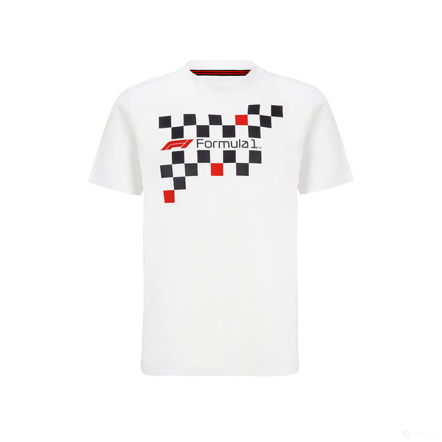 Tricou de Barbat, Formula 1 Flag Graphic, Alb, 2022 - FansBRANDS®