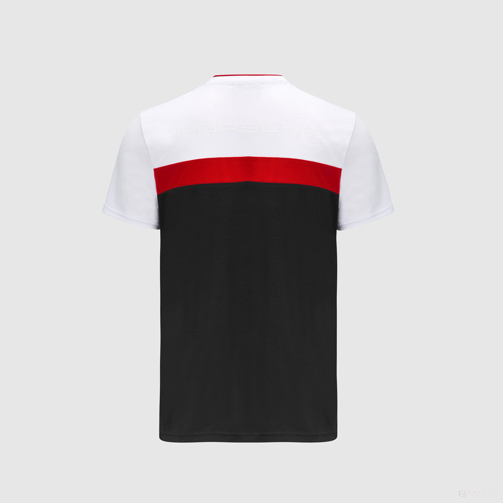 Tricou de Barbat, Porsche Colour Block, Negru, 2022
